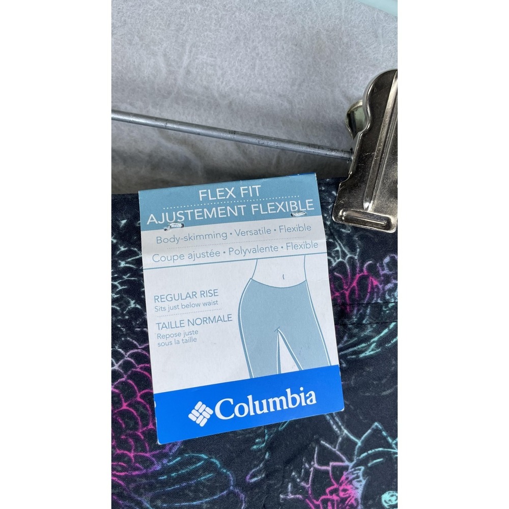 Columbia PFG Ravina Gardens Boardshort Womens 8 Black Koi Fish Omni-Shield - Picture 10 of 11